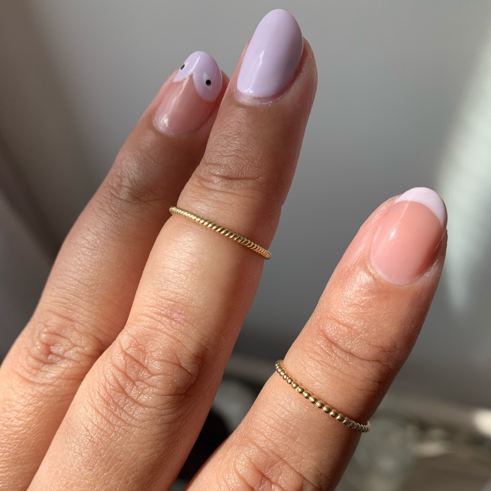 Mejuri Twist & Beaded Rings